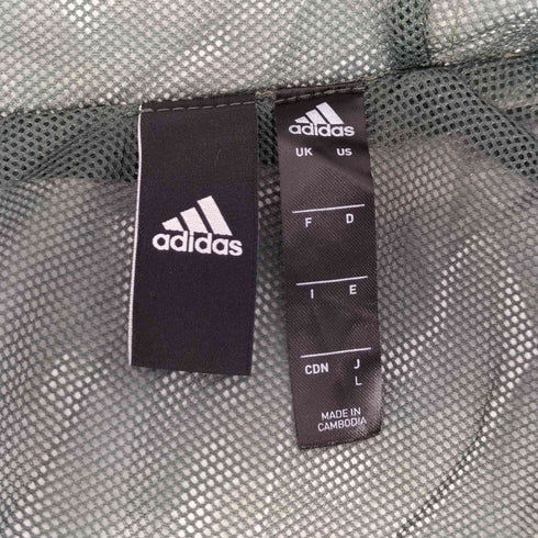アディダス adidas グラフィックウインドフルジップパーカー メンズ JPN:L