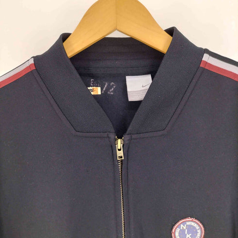 ナイキ NIKE 00S グレータグ ロゴ ワッペン サイドライン バックプリント トラックジャケット ジャージ メンズ import:XL