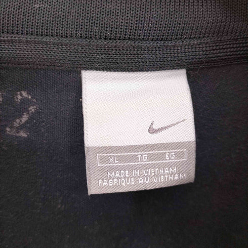 ナイキ NIKE 00S グレータグ ロゴ ワッペン サイドライン バックプリント トラックジャケット ジャージ メンズ import:XL