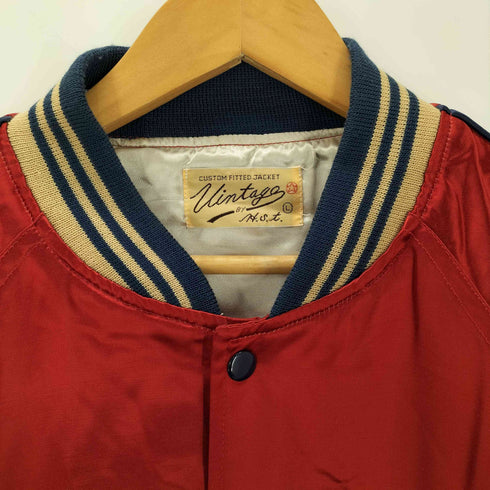 VINTAGE BY H.S.T バックロゴ スカジャン メンズ L