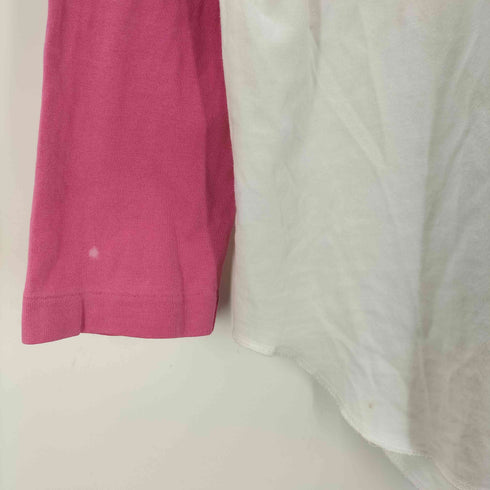 コムデギャルソンオムプリュス COMME des GARCONS HOMME PLUS EVER GREEN 05SS ピンクパンサー期 復刻 キャラクタープリント ラグランTシャツ メンズ