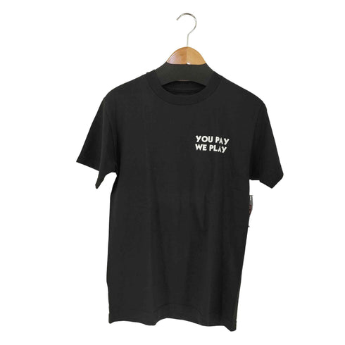after midnight nyc YOU PAY WE PLAY S/S TEE メンズ JPN:S
