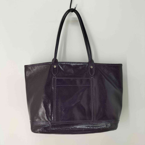 ロンシャン LONGCHAMP エナメル トートバッグ レディース