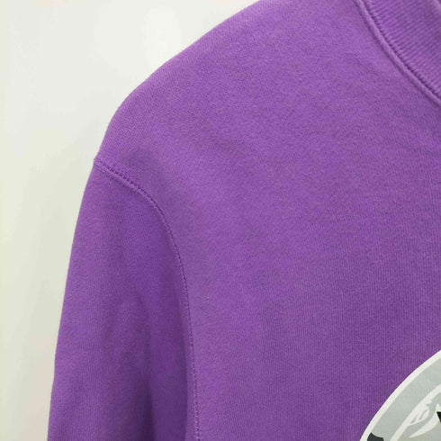 アベイシングエイプ A BATHING APE ロゴプリントクルーネックトレーナー メンズ L