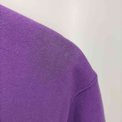 アベイシングエイプ A BATHING APE ロゴプリントクルーネックトレーナー メンズ L