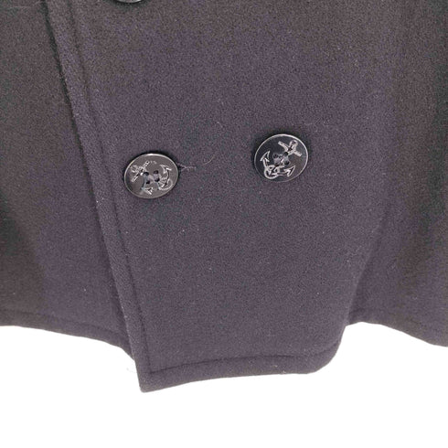 ショット Schott 日本別注 USA製 753US 740N PEA JACKET 錨ボタン ウール ナイロン Pコート メンズ US:40