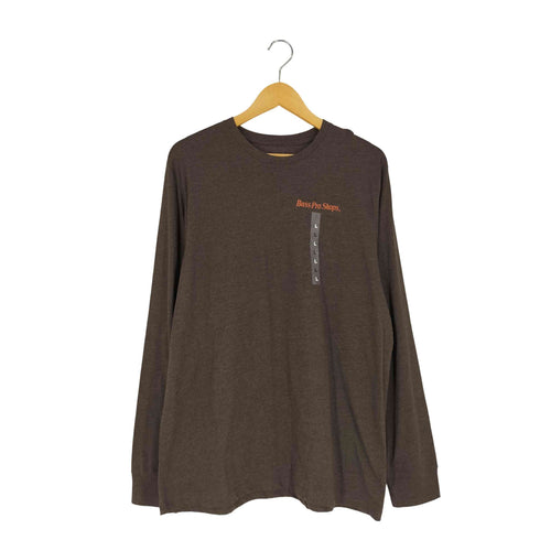 バスプロショップス BASS PRO SHOPS ロゴプリント ロングスリーブTシャツ ロンT メンズ JPN:L