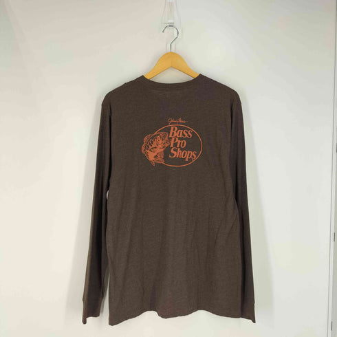 バスプロショップス BASS PRO SHOPS ロゴプリント ロングスリーブTシャツ ロンT メンズ JPN:L