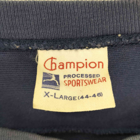 チャンピオン Champion 復刻 ランタグ SARU カプセル カレッジ プリント フットボール シャツ メンズ import:XL
