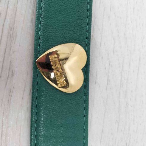 モスキーノ MOSCHINO ハートデザインベルト レディース 70
