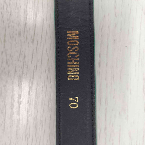 モスキーノ MOSCHINO ハートデザインベルト レディース 70