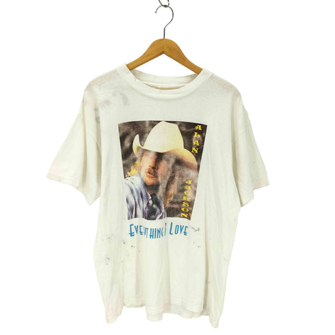 プリントクルーネックTシャツ メンズ