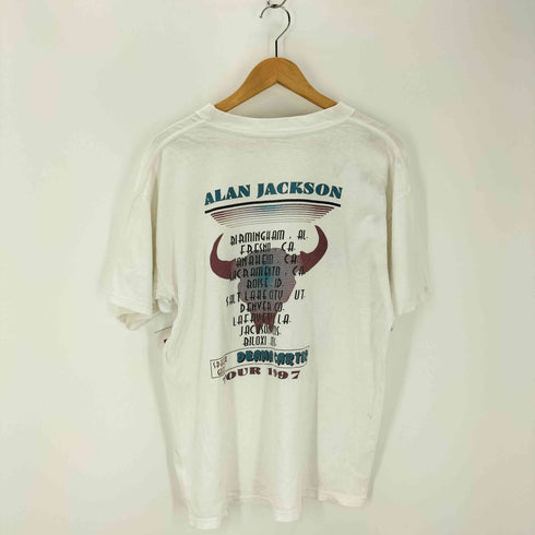 プリントクルーネックTシャツ メンズ