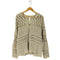 シンヤコズカ SHINYA KOZUKA 22SS HAND-CROCHET SPRING FAIE ISLE クロシェカーディガン メンズ JPN:XL