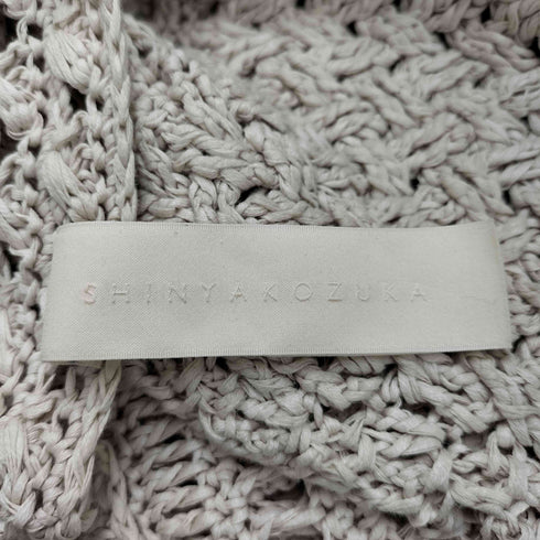 シンヤコズカ SHINYA KOZUKA 22SS HAND-CROCHET SPRING FAIE ISLE クロシェカーディガン メンズ JPN:XL
