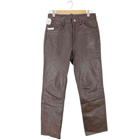 メンズビギ MENS BIGI 00S カウレザーパンツ Y2K メンズ L