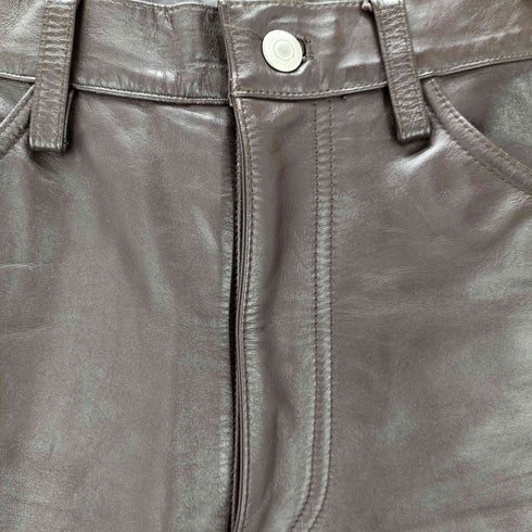 メンズビギ MENS BIGI 00S カウレザーパンツ Y2K メンズ L