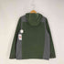 ランズエンド LANDS END 2トーン フリース ジップアップパーカー ジャケット メンズ import:XL