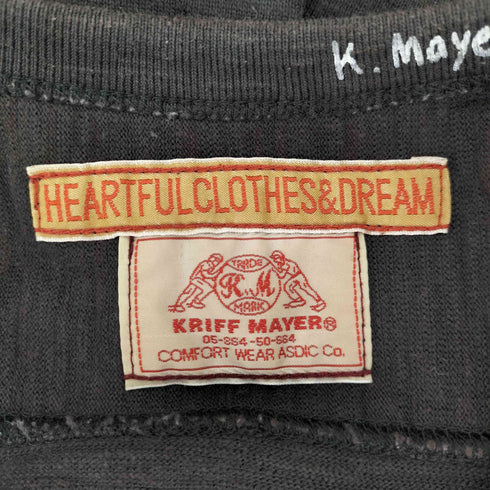 クリフメイヤー KRIFF MAYER 切替クルーネックTシャツ メンズ