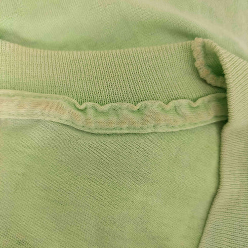 90S 裾袖シングル クルーネックTシャツ メンズ