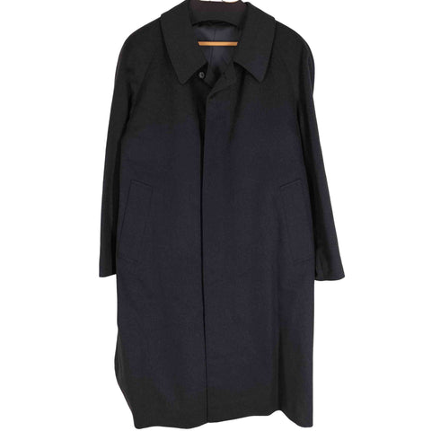 キンロックバイキンロックアンダーソン KINLOCH ANDERSON Ermenegildo Zegna カシミヤ100% 比翼 ステンカラーコート メンズ import:S