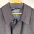 キンロックバイキンロックアンダーソン KINLOCH ANDERSON Ermenegildo Zegna カシミヤ100% 比翼 ステンカラーコート メンズ import:S