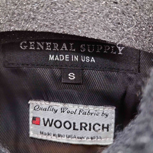 ジェネラルサプライ GENERAL SUPPLY ラグランウールブルゾン メンズ import:S