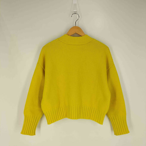 マカフィー MACPHEE 3G LAMBS CASHMERE ウールカシミヤ Vネックカーディガン レディース JPN:S