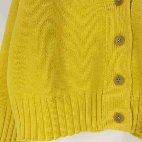マカフィー MACPHEE 3G LAMBS CASHMERE ウールカシミヤ Vネックカーディガン レディース JPN:S