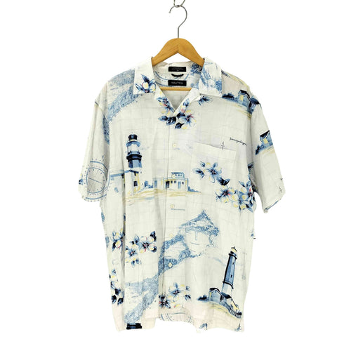 ノーティカ NAUTICA 総柄アロハシャツ メンズ JPN:M