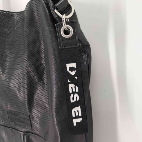 ディーゼル DIESEL レザー 切替 トートバッグ メンズ