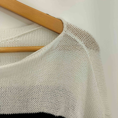 ディーベック D-VEC 24SS MULTI BORDER LONG KNIT メンズ