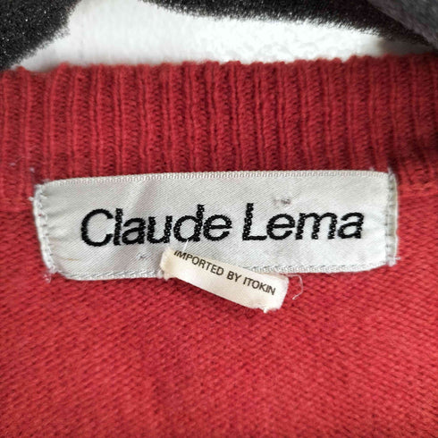 CLAUDE LEMA ウール100%カーディガン レディース