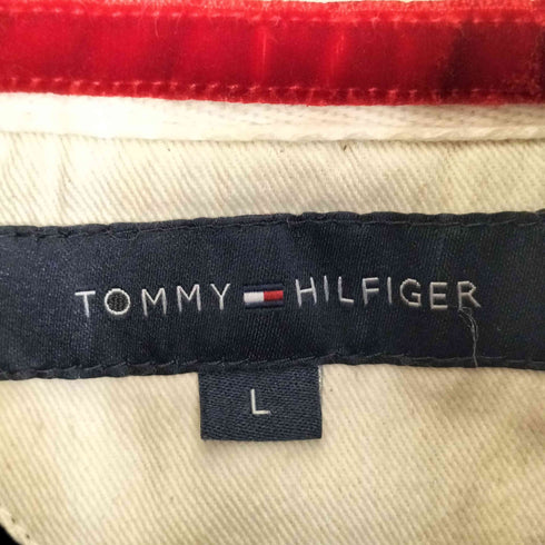 トミーヒルフィガー TOMMY HILFIGER 刺繍 ジップアップ ハイリブネック スウェット メンズ JPN:L