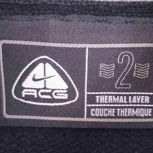 ナイキエーシージー NIKE ACG Y2K ナイロン切替 ニットジャケット レディース JPN:M