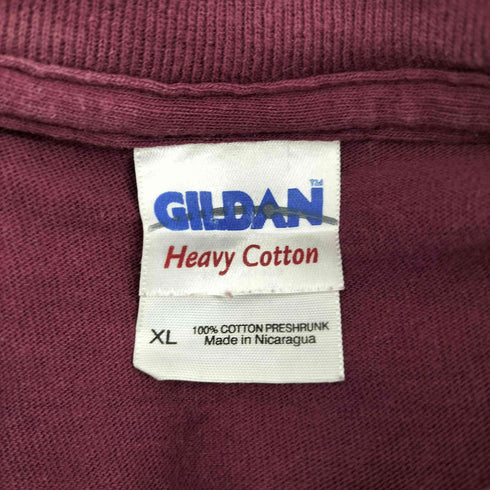 ギルダン GILDAN 両面プリント クルーネック半袖Tシャツ メンズ JPN:XL