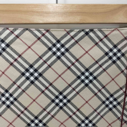 バーバリーブルーレーベル BURBERRY BLUE LABEL ノバチェック柄膝上スカート レディース 36