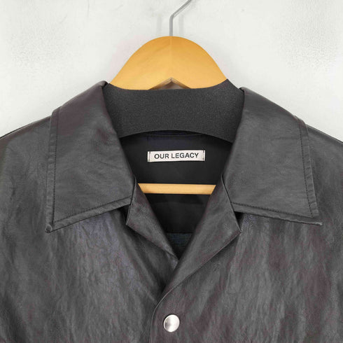 アワーレガシィー OUR LEGACY VENICE BLOUSON レザージャケット メンズ 48