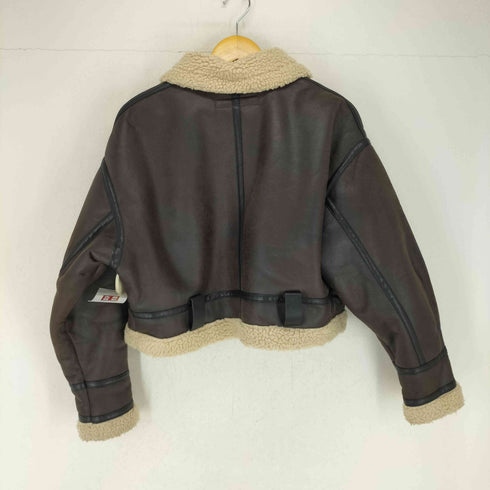 ザラ ZARA ダブルフェイス ショートジャケット レディース JPN:L