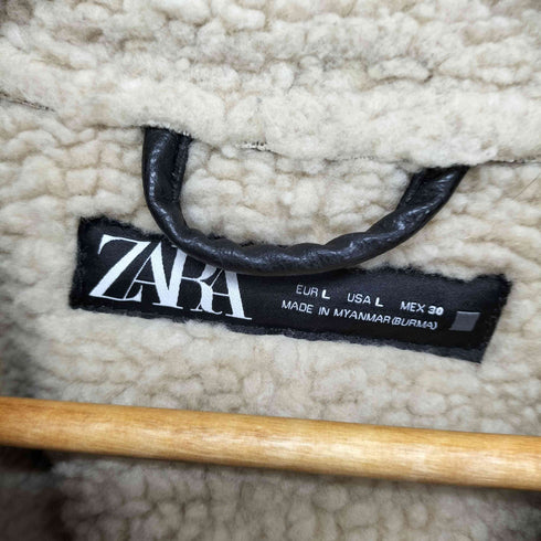 ザラ ZARA ダブルフェイス ショートジャケット レディース JPN:L