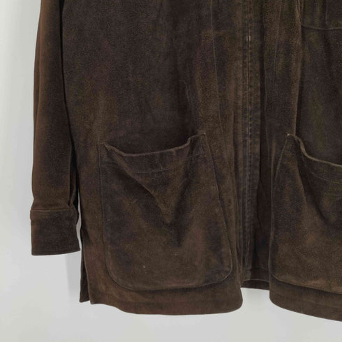 エディーバウアー Eddie Bauer 00s スウェードレザージャケット メンズ import:M