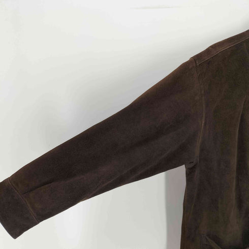 エディーバウアー Eddie Bauer 00s スウェードレザージャケット メンズ import:M