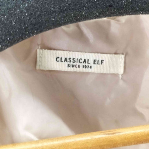クラシカルエルフ CLASSICAL ELF パッと目を惹くコーデの主役。ボリュームプードルフェイクファーベスト レディース ONE SIZE