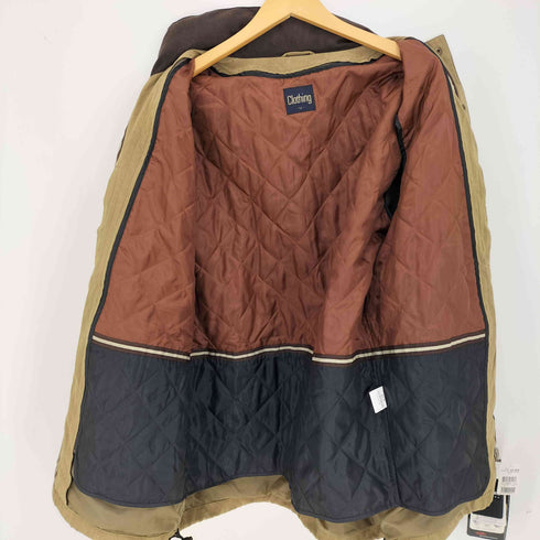 Clothing キルティングライナー付き オーバーサイズ フェイクスエード ジャケット レディース LL