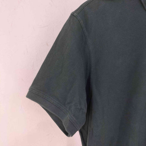 バブアー Barbour タータン切替半袖ポロシャツ メンズ import:L