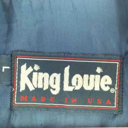 キングルイ King louie 90S USA製 ナイロンブルゾン メンズ JPN:L