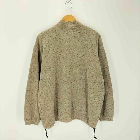 ハーフジッププルオーバー 裾ドローコード メンズ JPN:XL