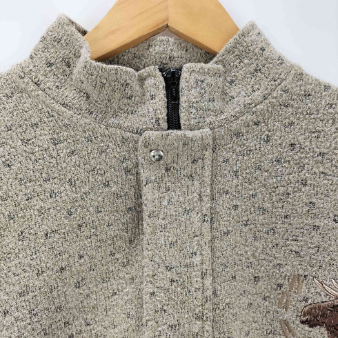 ハーフジッププルオーバー 裾ドローコード メンズ JPN:XL