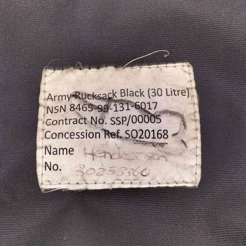 ブリティッシュアーミー BRITISH ARMY イギリス軍 NATO FIELD BACK PACK メンズ