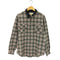 GREATLAND ウール混 チェック柄 ハーフジッププルオーバー メンズ JPN:M
